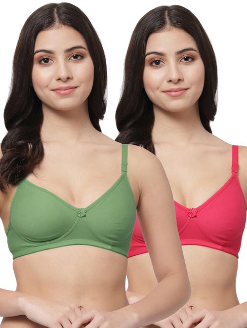 multi colored hosiery tshirt bra - 20132617 - Very Small Image - 1