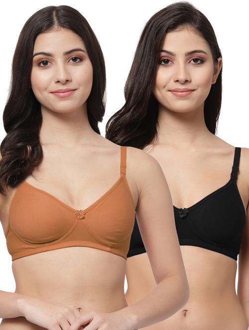 multi colored hosiery tshirt bra - 20132621 - Very Small Image - 1
