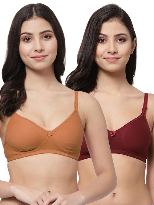 multi colored hosiery tshirt bra - 20132637 - Very Small Image - 1