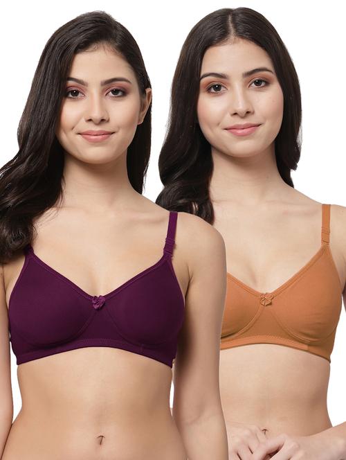 multi colored hosiery tshirt bra - 20132691 - Very Small Image - 1