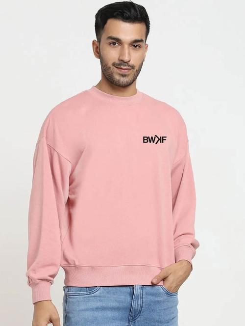 round neck typographic regular sweatshirt - 20145724 - Very Small Image - 1
