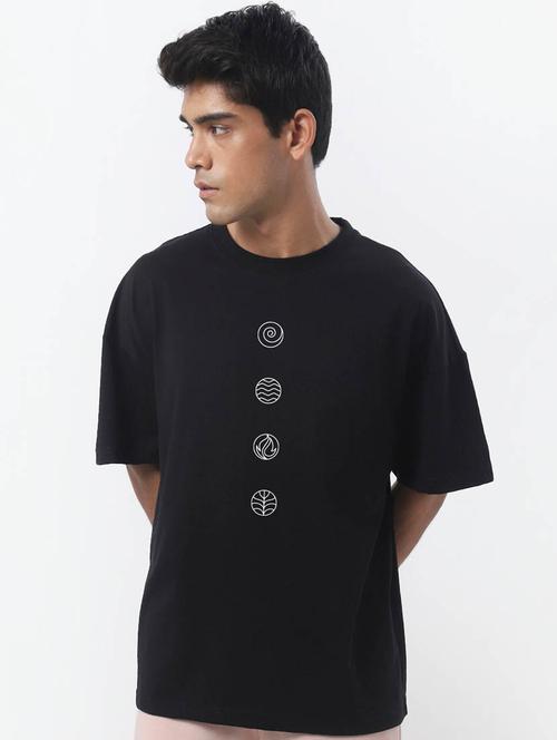round neck printed regular t-shirt - 20148135 - Very Small Image - 1