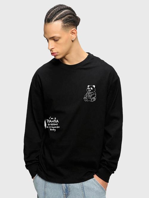 round neck printed regular t-shirt - 20148191 - Very Small Image - 1
