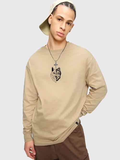 round neck printed regular t-shirt - 20148195 - Very Small Image - 1