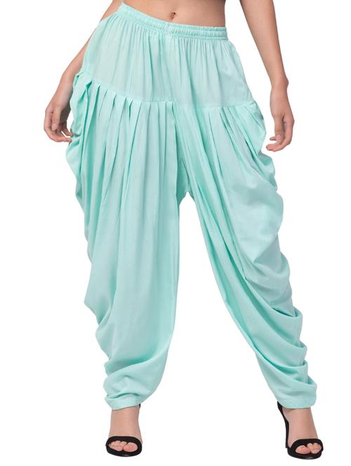 light blue rayon regular salwar - 20150175 - Very Small Image - 1
