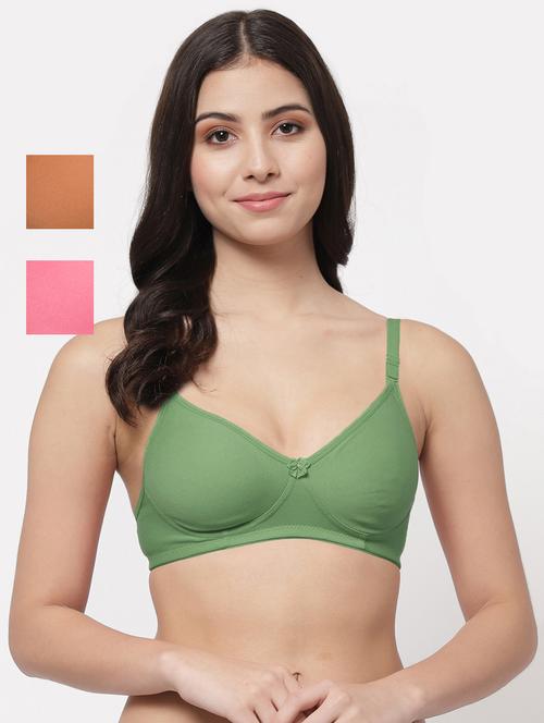 multi colored hosiery tshirt bra - 20151337 - Very Small Image - 1