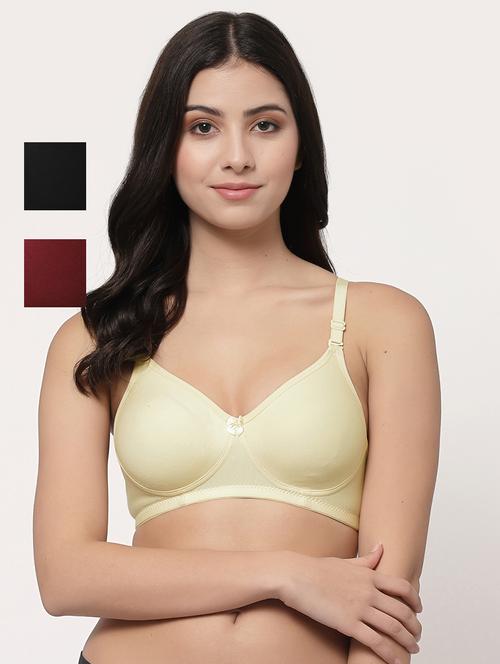 multi colored hosiery tshirt bra - 20151351 - Very Small Image - 1