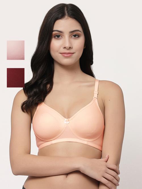 multi colored hosiery tshirt bra - 20151356 - Very Small Image - 1