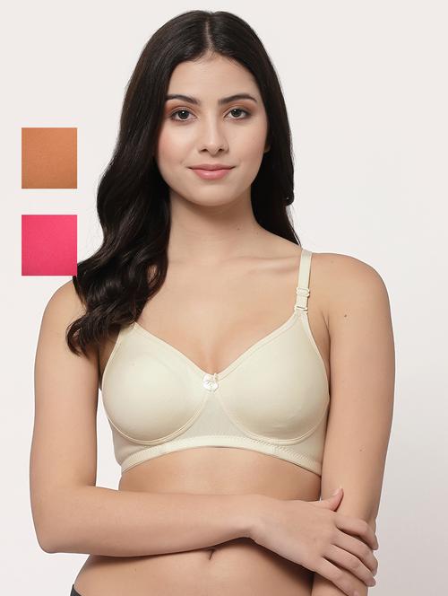 multi colored hosiery tshirt bra - 20151363 - Very Small Image - 1