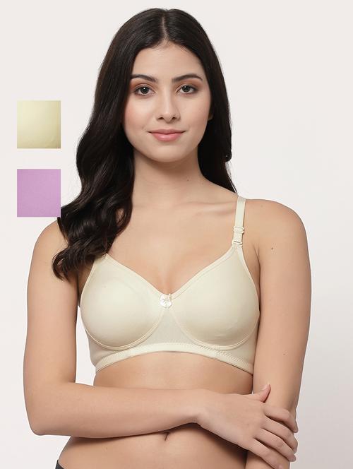 multi colored hosiery tshirt bra - 20151387 - Very Small Image - 1