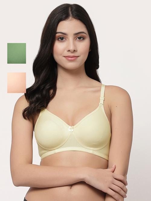 multi colored hosiery tshirt bra - 20151391 - Very Small Image - 1