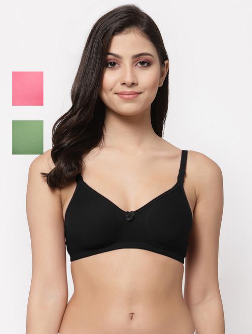 multi colored hosiery tshirt bra - 20151409 - Very Small Image - 1
