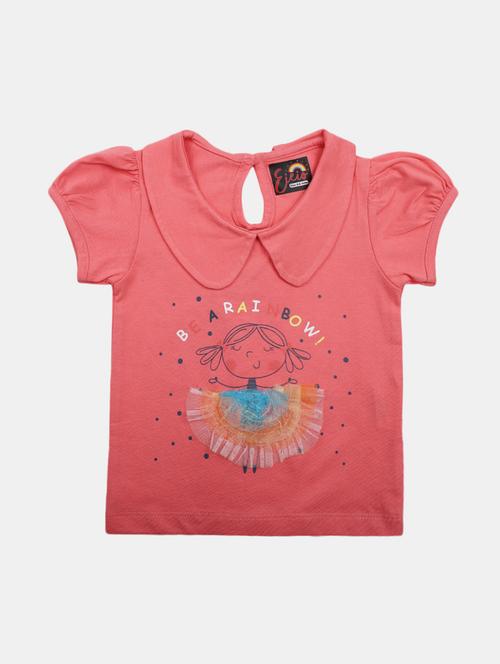 girls peter pan neck top - 20153306 - Very Small Image - 1