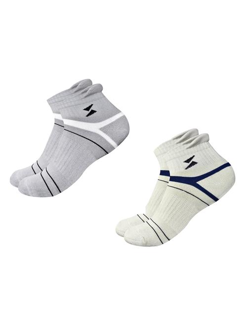 pack of 2 ankle length socks - 20156366 - Very Small Image - 1