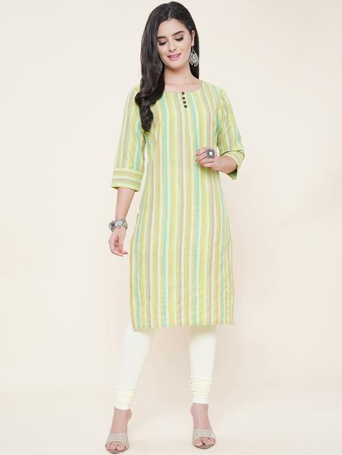 women's straight kurta - 20158012 - Very Small Image - 1