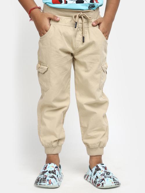 kids solid jogger - 20158231 - Very Small Image - 1