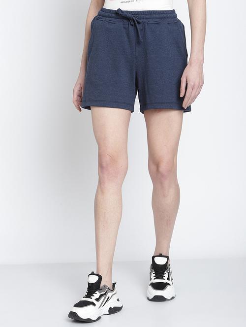 mid rise solid regular shorts - 20159106 - Very Small Image - 1