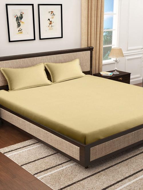 klotthe double bedsheet with 2 pillow covers - 20159899 - Very Small Image - 1