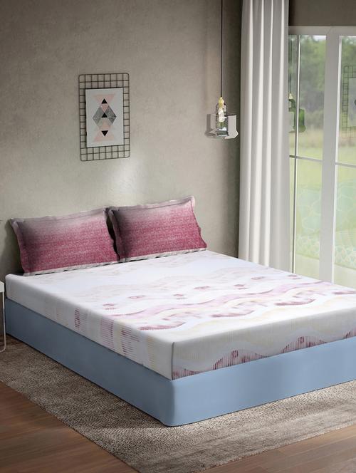 klotthe double bedsheet with 2 pillow covers - 20159904 - Very Small Image - 1