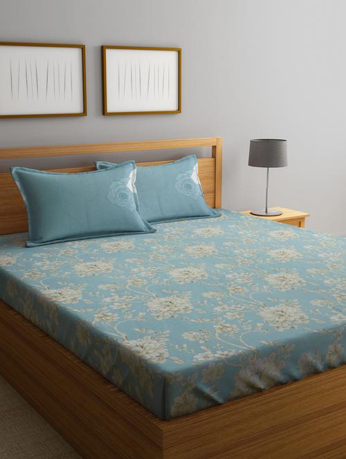klotthe double bedsheet with 2 pillow covers - 20159906 - Very Small Image - 1