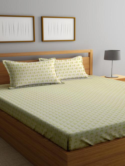 klotthe double bedsheet with 2 pillow covers - 20159920 - Very Small Image - 1