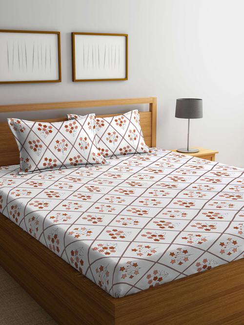 klotthe double bedsheet with 2 pillow covers - 20159948 - Very Small Image - 1