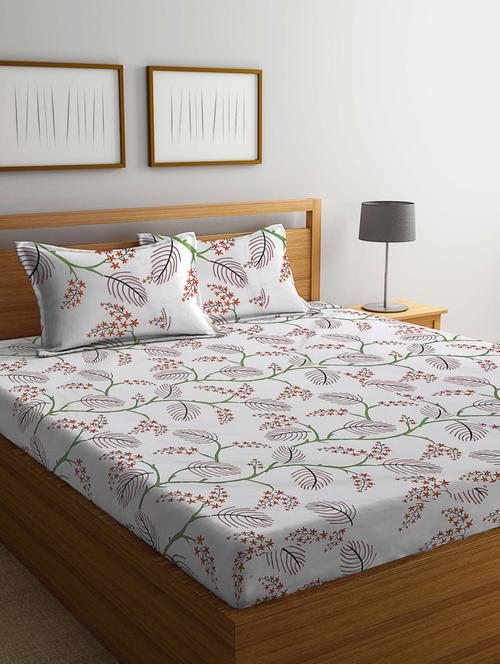 klotthe double bedsheet with 2 pillow covers - 20159950 - Very Small Image - 1