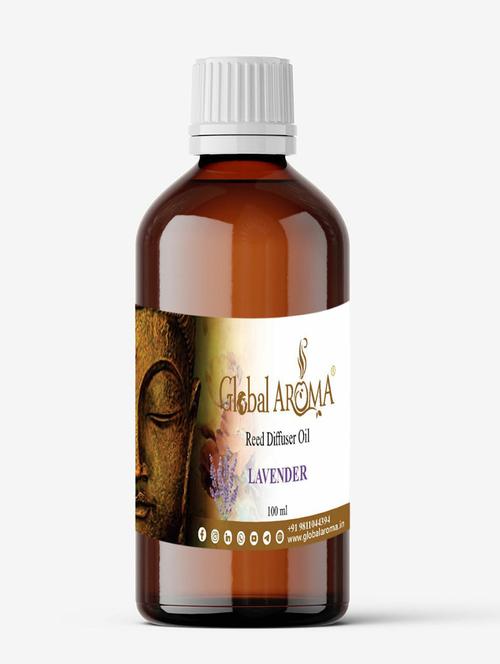 global aroma reed diffuser set with lavender home fragrances, easy to use -100 ml - 20160031 - Very Small Image - 1