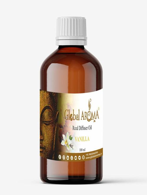 global aroma reed diffuser set with vanila home fragrances, easy to use -100 ml - 20160039 - Very Small Image - 1