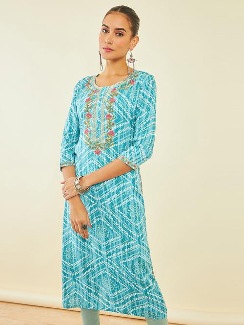 women's a-line kurta - 20165911 - Very Small Image - 1