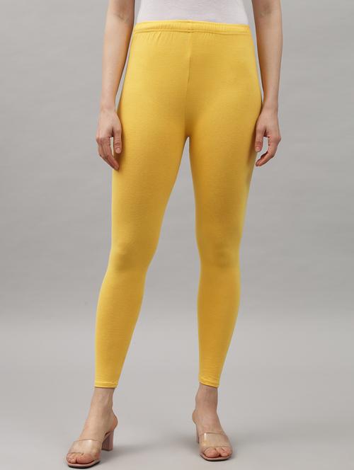soft colors women's skinny fit ethnic wear ankle length leggings - 20166659 - Very Small Image - 1