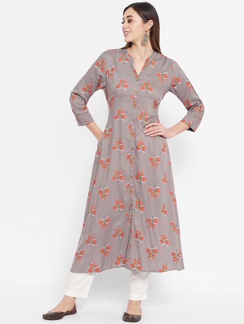 women's a-line kurta - 20166821 - Very Small Image - 1