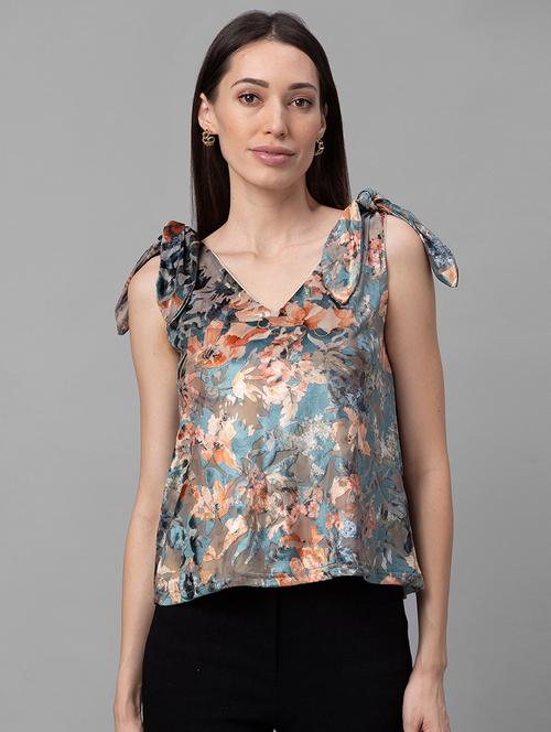 women printed casual top - 20168956 - Very Small Image - 1