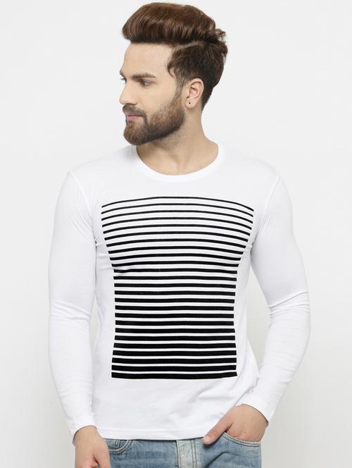 round neck printed regular t-shirt - 20169717 - Very Small Image - 1