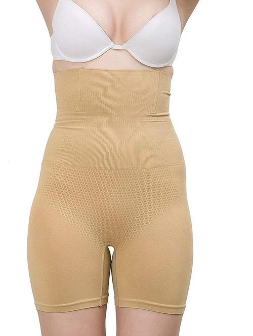 beige shaper thighs shapewear - 20169890 - Very Small Image - 1