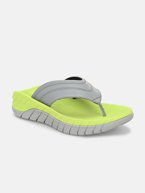 grey synthetic slip on flip flops - 20171405 - Very Small Image - 1