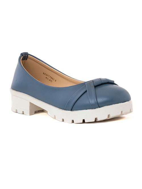 girls blue slip on sandal - 20172936 - Very Small Image - 1