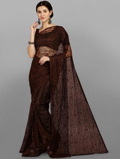 self design embroidered saree - 20173152 - Very Small Image - 1