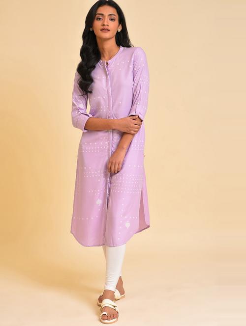women's straight kurta - 20174344 - Very Small Image - 1