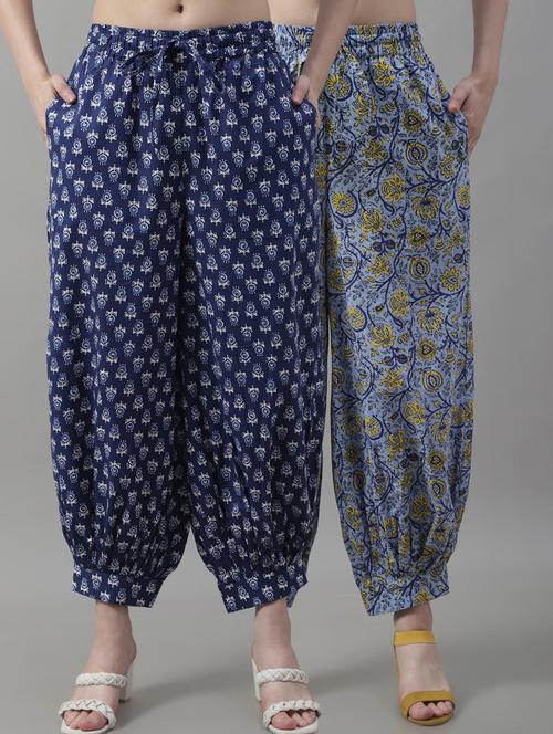 pack of 2 printed salwar with side pocket - 20178795 - Very Small Image - 1