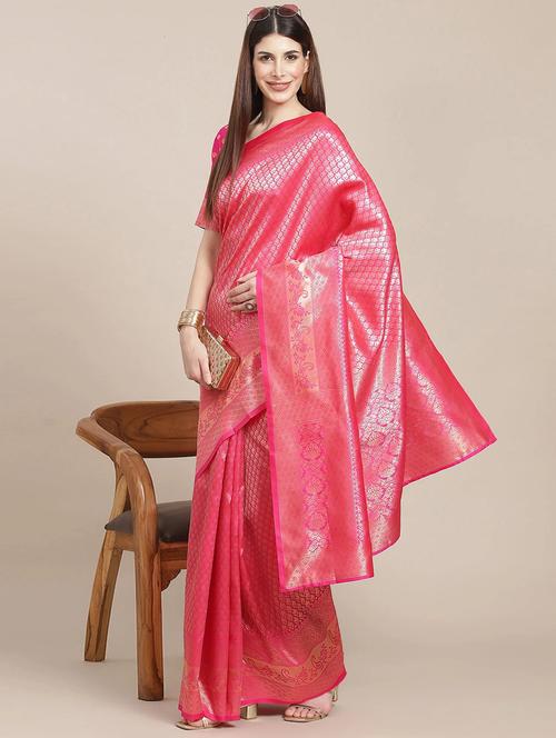 women's banarasi saree - 20183547 - Very Small Image - 1