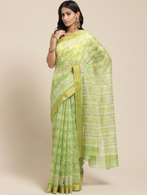 women printed saree - 20185673 - Very Small Image - 1