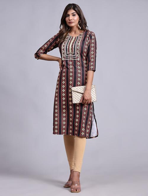 women printed kurta - 20186005 - Very Small Image - 1