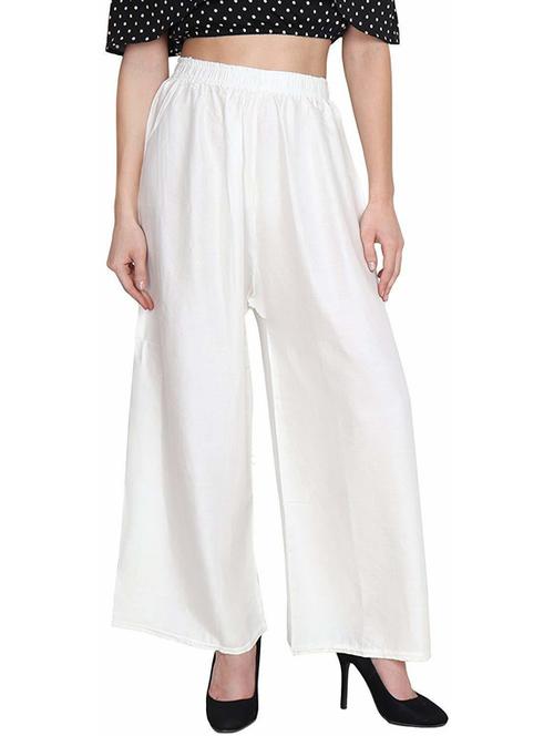 high rise solid flared trouser - 20187140 - Very Small Image - 1