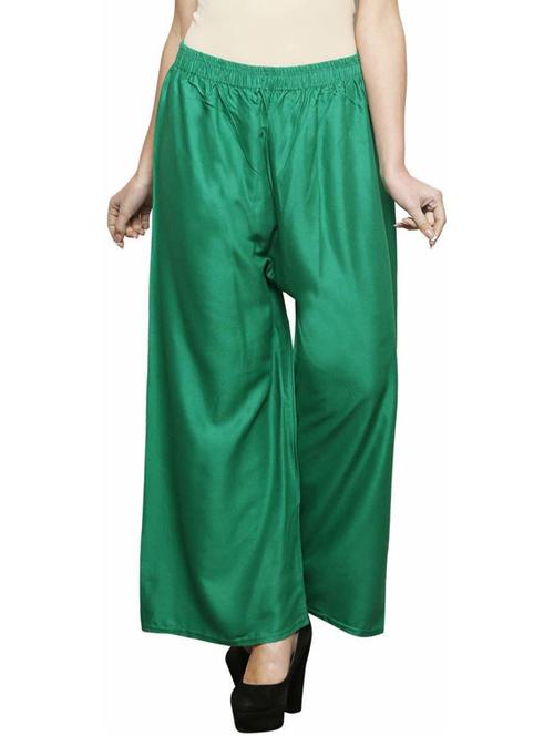 high rise solid flared trouser - 20187144 - Very Small Image - 1