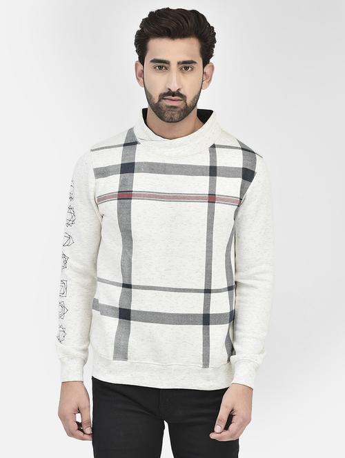 mens front print sweatshirt - 20188254 - Very Small Image - 1