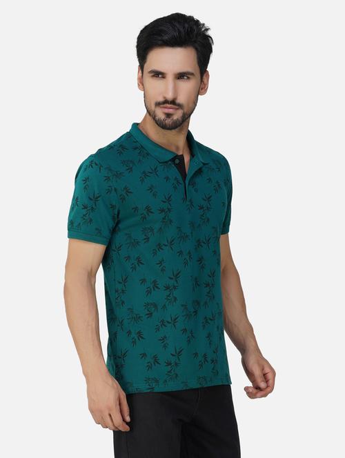 polo neck printed polo t-shirt - 20188354 - Very Small Image - 1