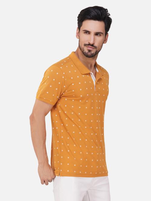 polo neck printed polo t-shirt - 20188358 - Very Small Image - 1