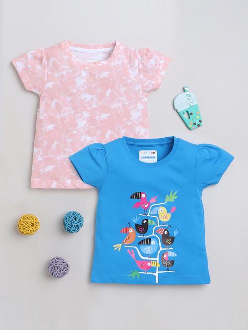 pack of 2 round neck regular tees - 20189971 - Very Small Image - 1