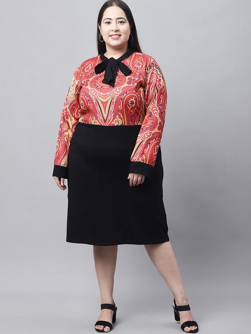 multi colored printed shift dress - 20190410 - Very Small Image - 1
